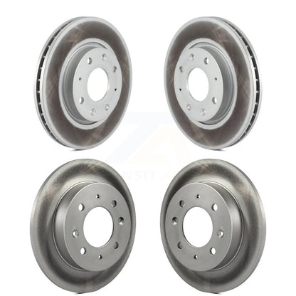 [Avant + Arrière] Kit de disque (revêtu) de frein pour Kia Spectra Spectra5 KG-101000