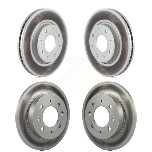 [Avant + Arrière] Kit de disque (revêtu) de frein pour Kia Spectra Spectra5 KG-101000