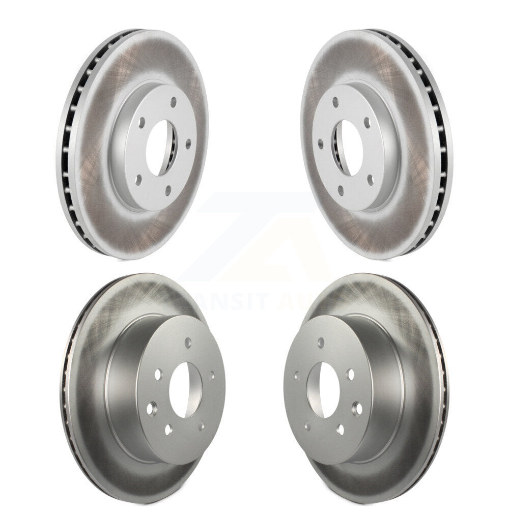 [Avant + Arrière] Kit de disque (revêtu) de frein pour 2005-2006 Nissan X-Trail KG-101001