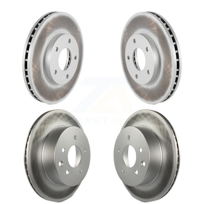 [Avant + Arrière] Kit de disque (revêtu) de frein pour 2005-2006 Nissan X-Trail KG-101001