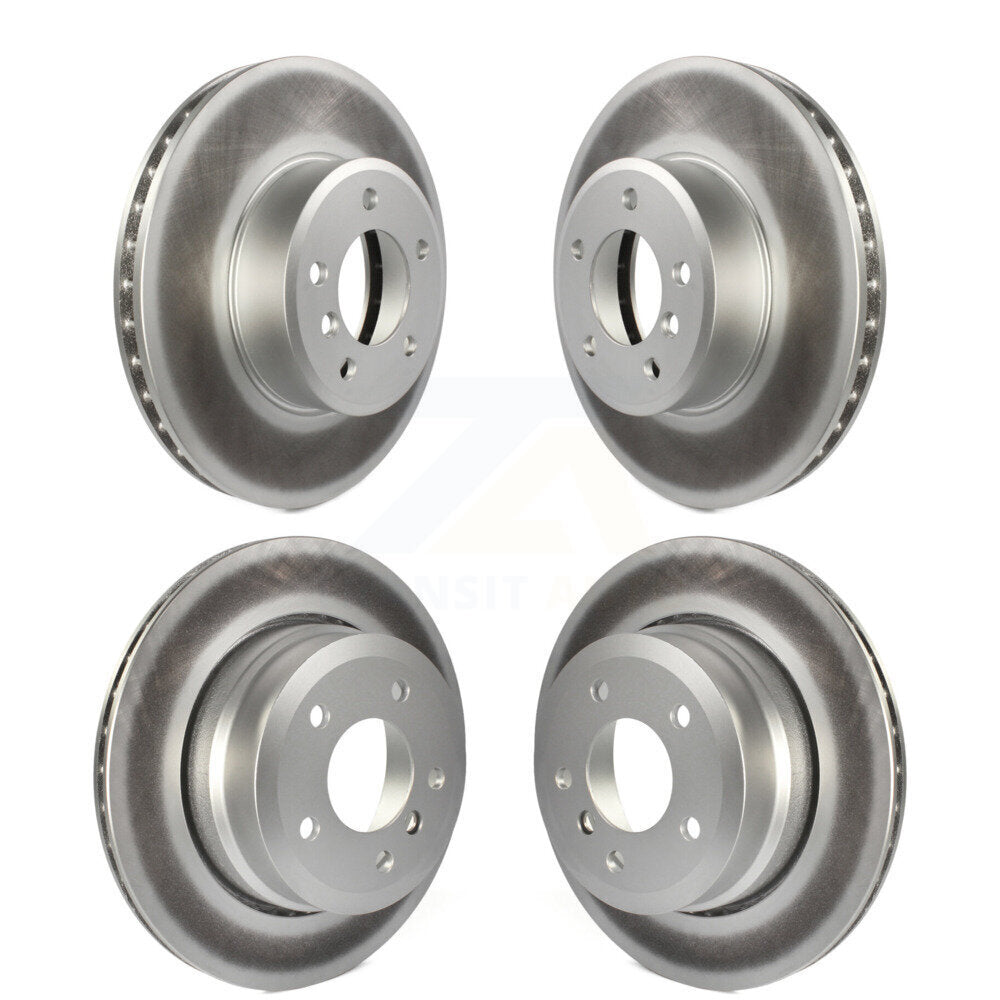 [Avant + Arrière] Kit de disque (revêtu) de frein pour BMW 530xi 535xi 528i xDrive 535i 528xi 525xi KG-101003