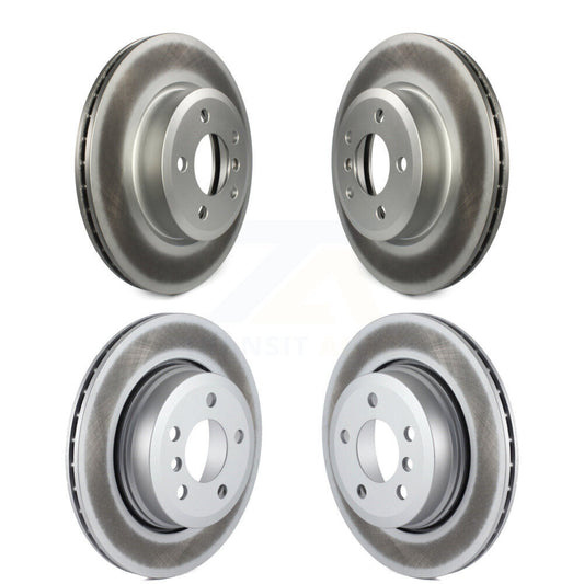 [Avant + Arrière] Kit de disque (revêtu) de frein pour 2004-2010 BMW X3 KG-101004