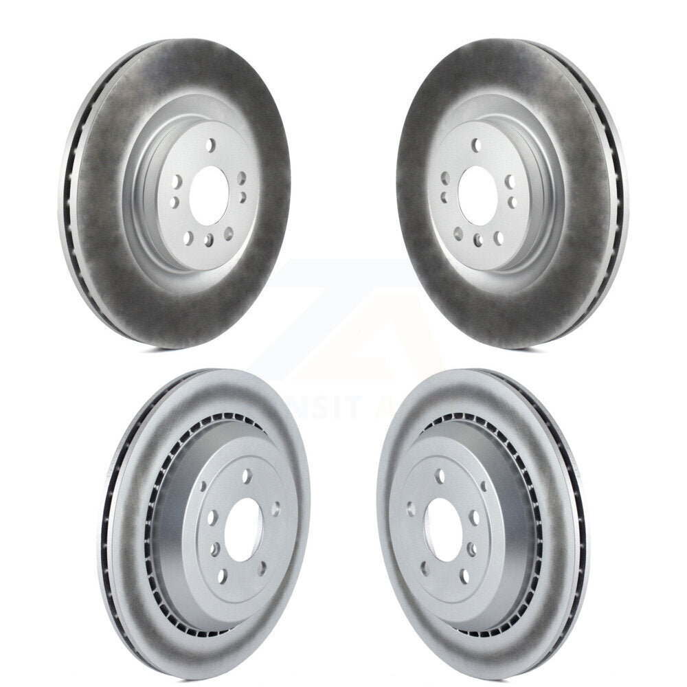 [Avant + Arrière] Kit de disque (revêtu) de frein pour Mercedes-Benz ML350 GL450 GL550 GL350 ML550 GL320 KG-101007