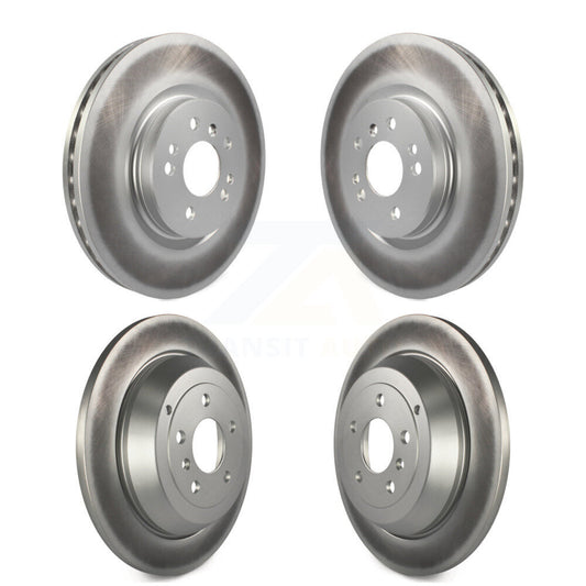 [Avant + Arrière] Kit de disque (revêtu) de frein pour Mercedes-Benz ML350 R350 ML500 ML320 R500 R320 ML450 KG-101010