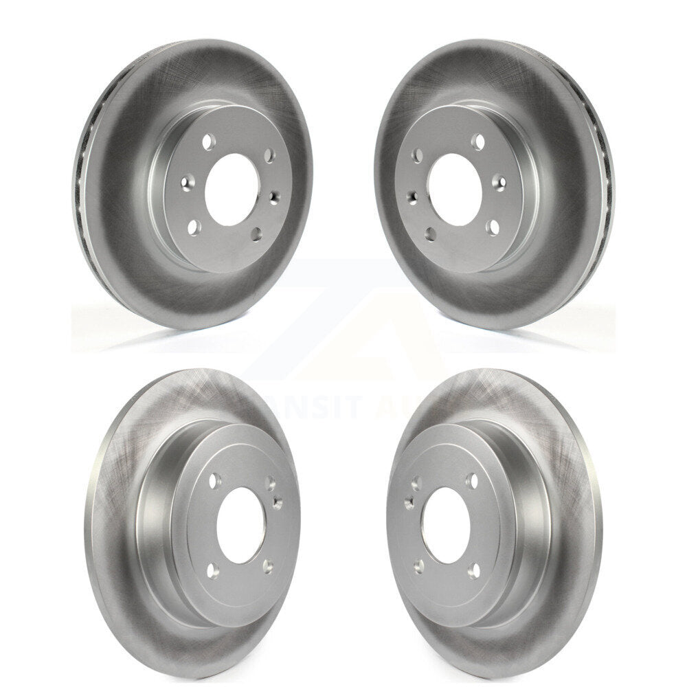 [Avant + Arrière] Kit de disque (revêtu) de frein pour 2011 Hyundai Accent KG-101012