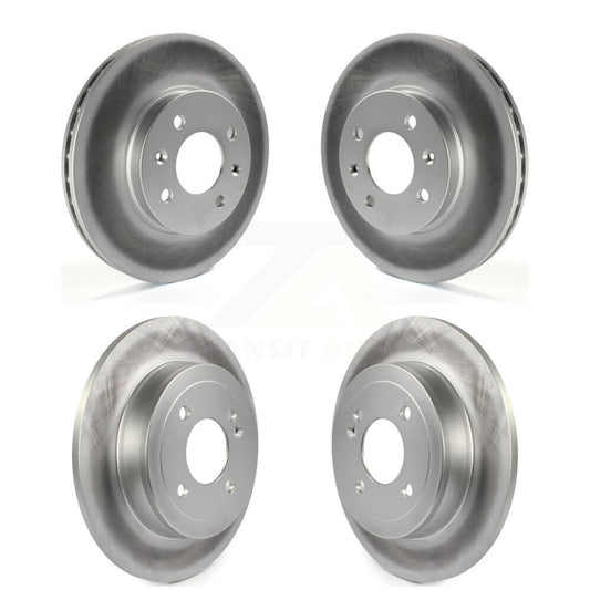 [Avant + Arrière] Kit de disque (revêtu) de frein pour 2011 Hyundai Accent KG-101012