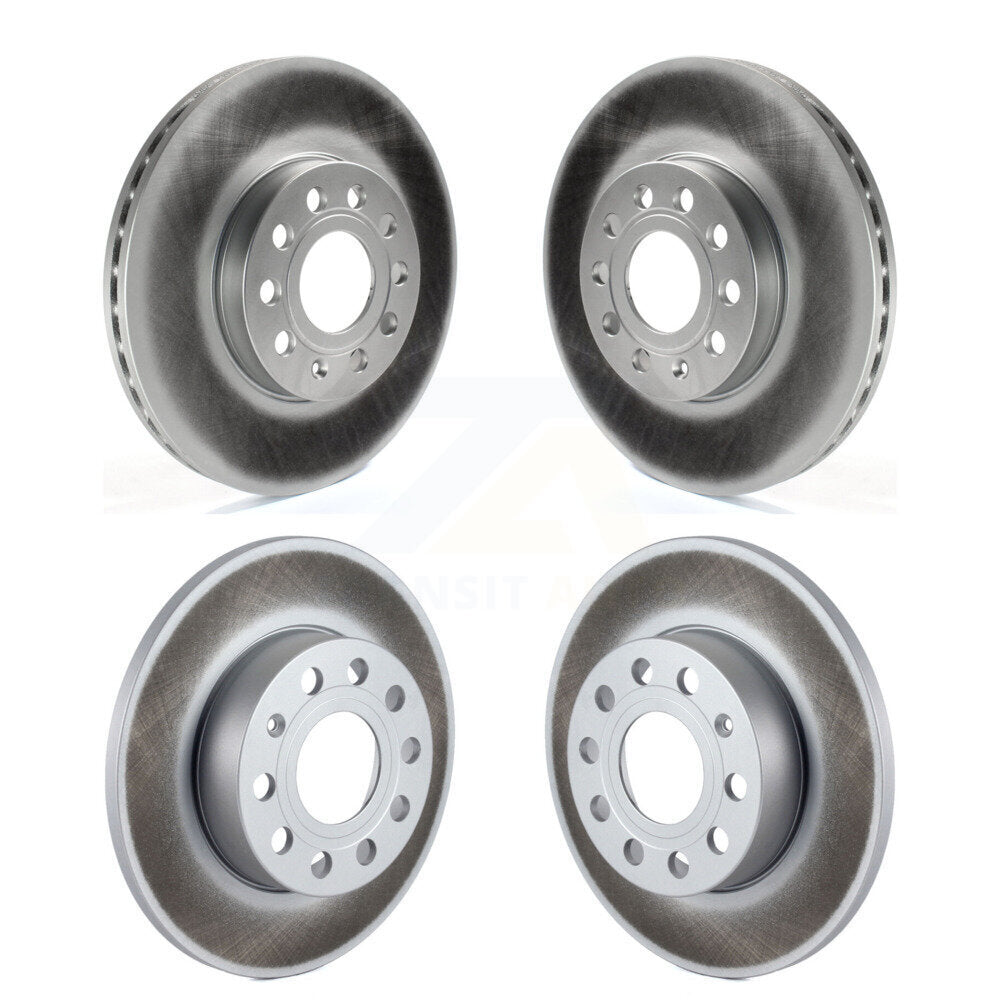 [Avant + Arrière] Kit de disque (revêtu) de frein pour 2006-2009 Volkswagen Rabbit KG-101015