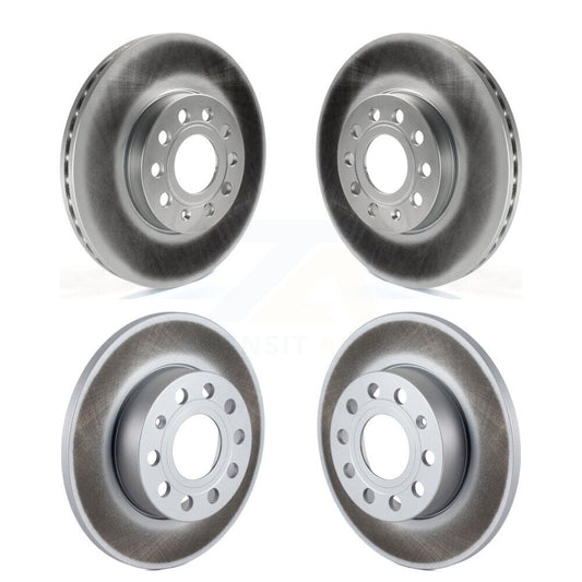 [Avant + Arrière] Kit de disque (revêtu) de frein pour 2006-2009 Volkswagen Rabbit KG-101015