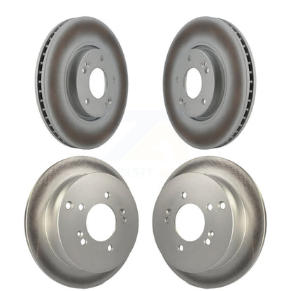[Avant + Arrière] Kit de disque (revêtu) de frein pour Hyundai Tucson Kia Sportage KG-101018