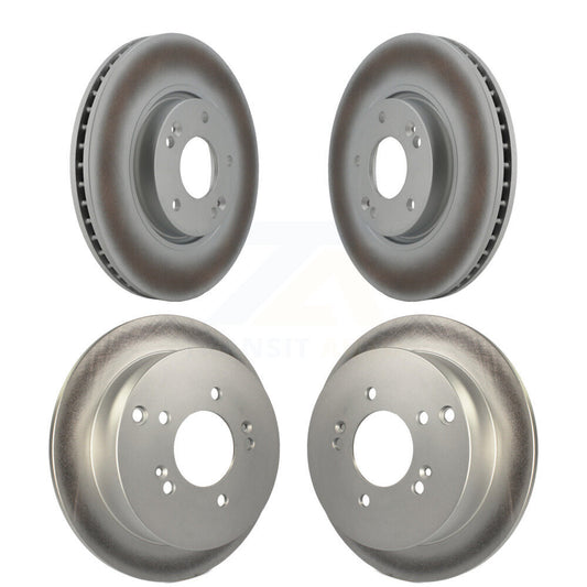 [Avant + Arrière] Kit de disque (revêtu) de frein pour Hyundai Tucson Kia Sportage KG-101018