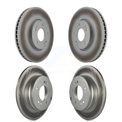 [Avant + Arrière] Kit de disque (revêtu) de frein pour Hyundai Sonata Kia Optima KG-101019