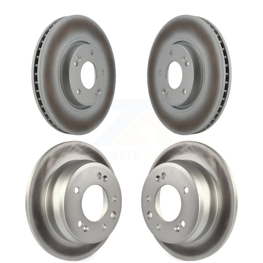 [Avant + Arrière] Kit de disque (revêtu) de frein pour Kia Sportage Hyundai Tucson KG-101021