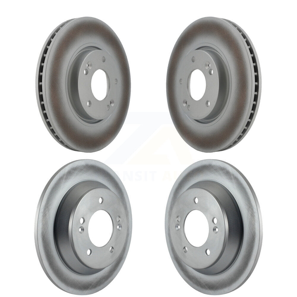 [Avant + Arrière] Kit de disque (revêtu) de frein pour 2014-2017 Kia Rondo KG-101024