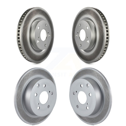 [Avant + Arrière] Kit de disque (revêtu) de frein pour Toyota Matrix Pontiac Vibe KG-101026