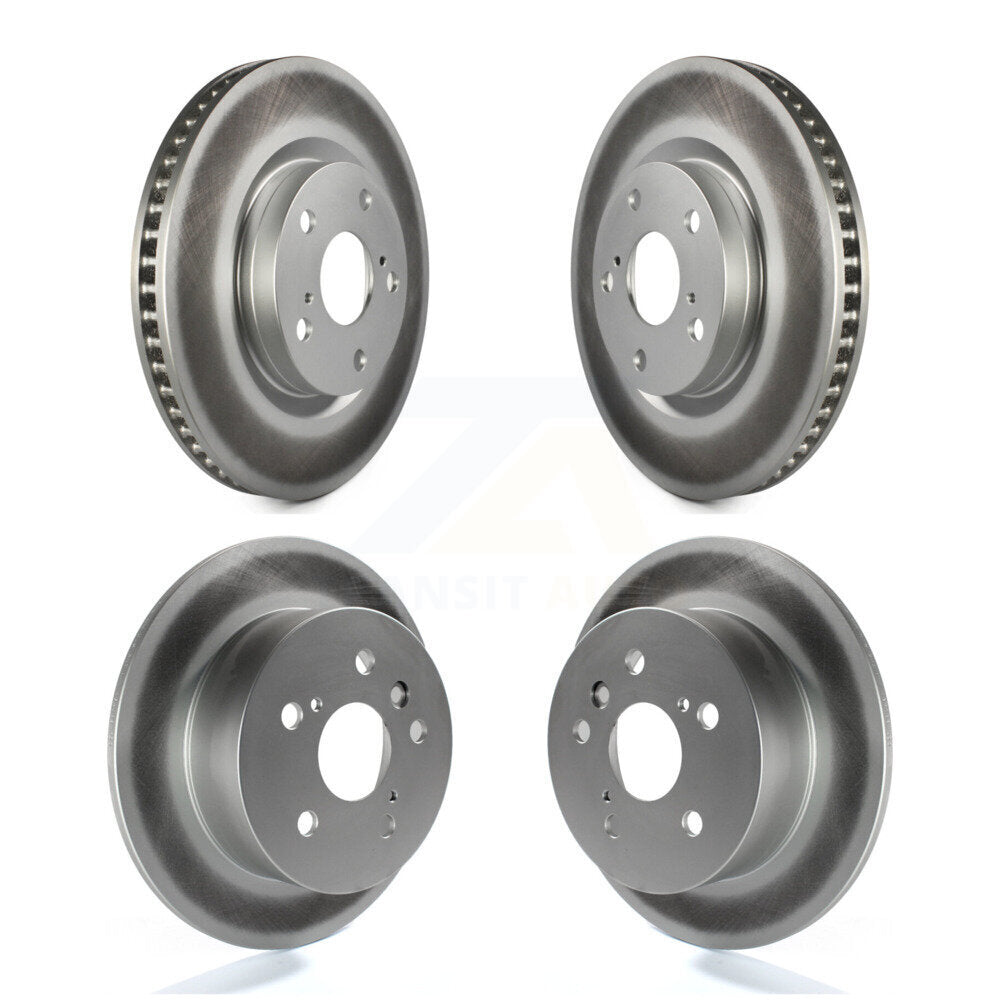 [Avant + Arrière] Kit de disque (revêtu) de frein pour Toyota Camry Lexus ES350 Avalon KG-101027