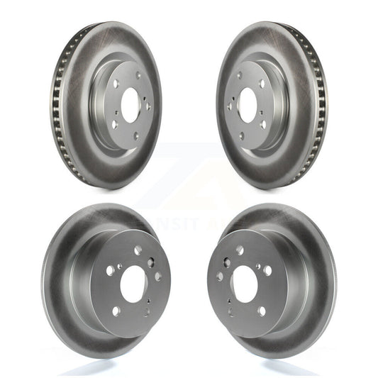 [Avant + Arrière] Kit de disque (revêtu) de frein pour Toyota Camry Lexus ES350 Avalon KG-101027