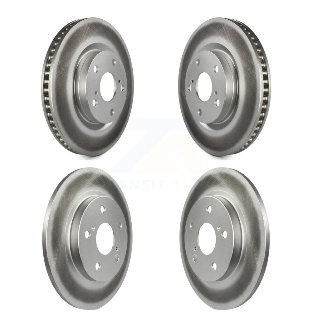 [Avant + Arrière] Kit de disque (revêtu) de frein pour Toyota Matrix Pontiac Vibe Corolla iM Scion KG-101029