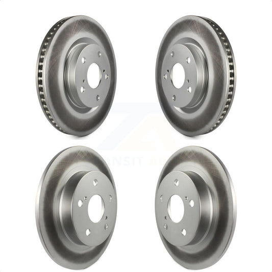 [Avant + Arrière] Kit de disque (revêtu) de frein pour 2011-2016 Scion tC KG-101030 par Genius