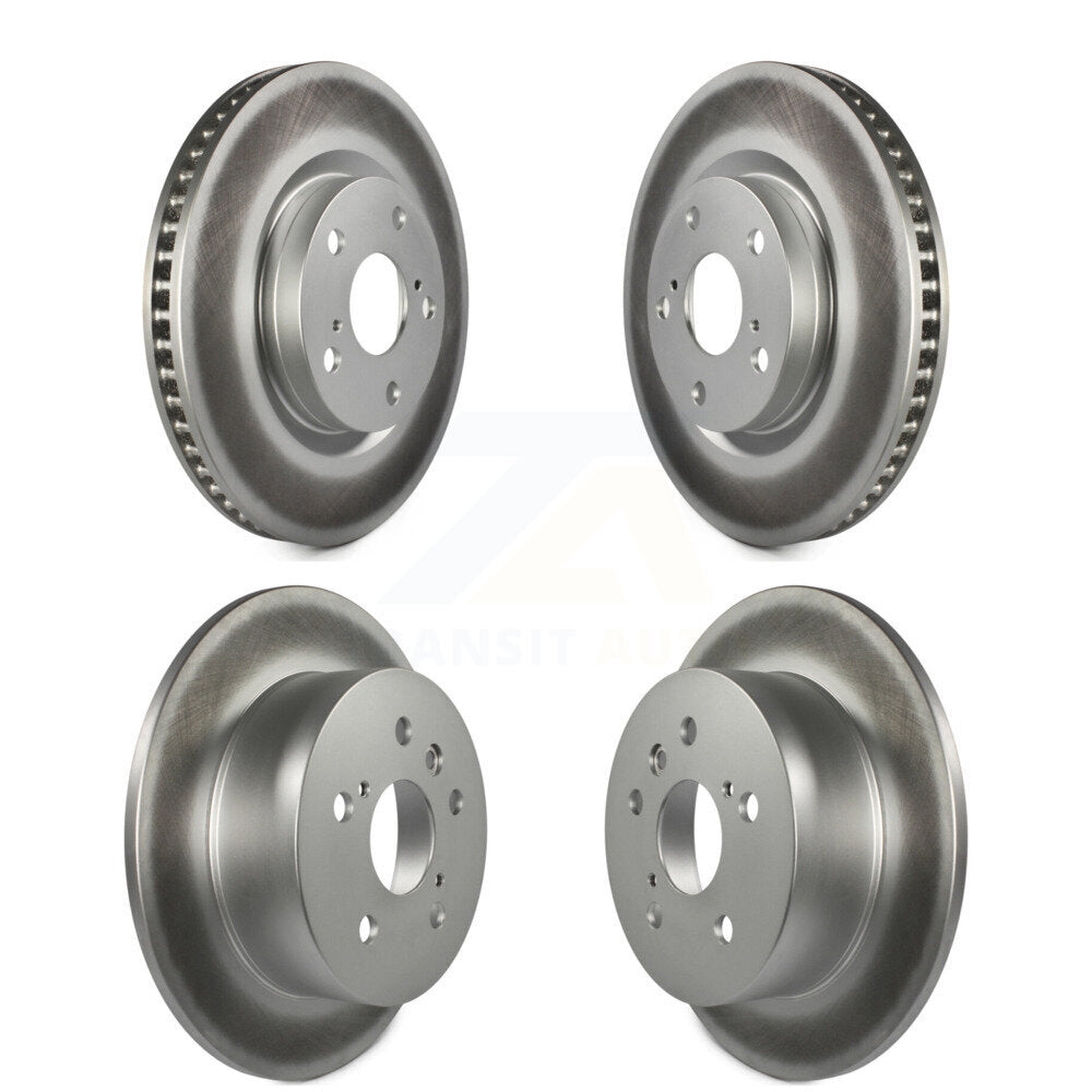 [Avant + Arrière] Kit de disque (revêtu) de frein pour Toyota Camry Lexus ES350 Avalon ES300h KG-101031