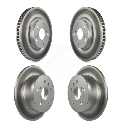 [Avant + Arrière] Kit de disque (revêtu) de frein pour Toyota Camry Lexus ES350 Avalon ES300h KG-101031