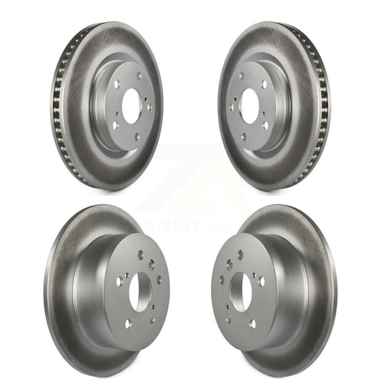 [Avant + Arrière] Kit de disque (revêtu) de frein pour Toyota Camry Lexus ES350 Avalon ES300h KG-101031