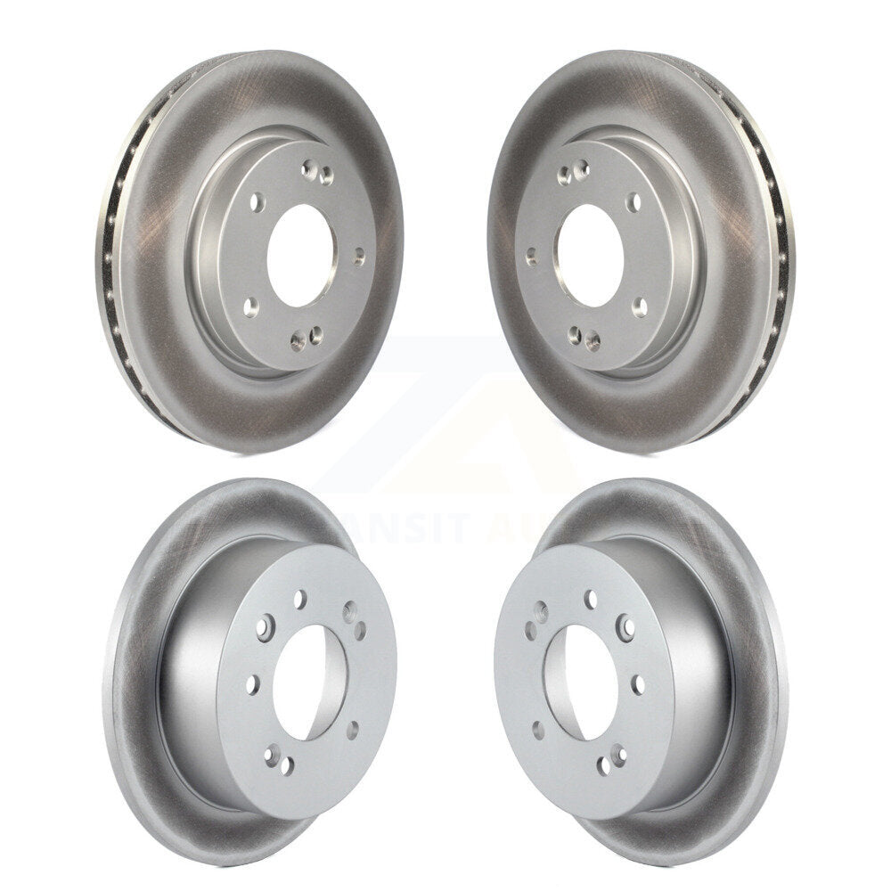 [Avant + Arrière] Kit de disque (revêtu) de frein pour Hyundai Elantra KG-101041