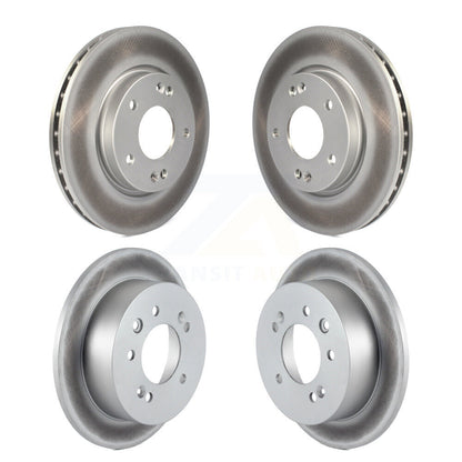 [Avant + Arrière] Kit de disque (revêtu) de frein pour Hyundai Elantra KG-101041