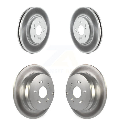 [Avant + Arrière] Kit de disque (revêtu) de frein pour Honda CR-V Acura RDX KG-101043