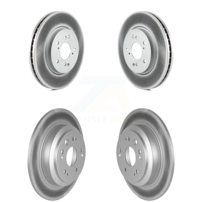 [Avant + Arrière] Kit de disque (revêtu) de frein pour Honda Crosstour Accord KG-101044