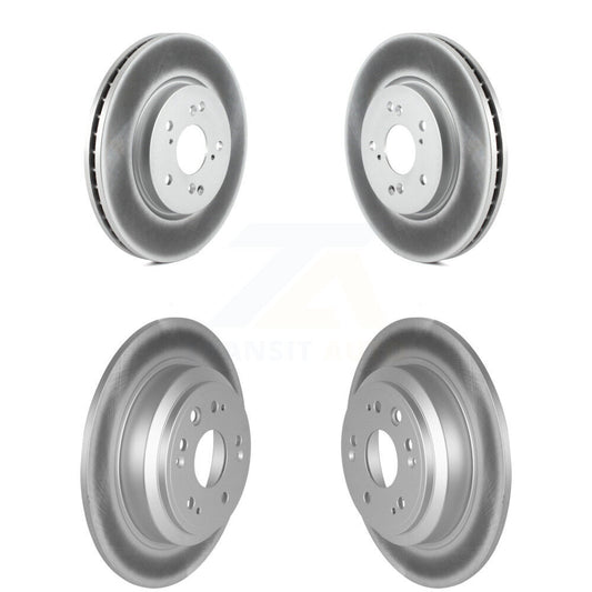 [Avant + Arrière] Kit de disque (revêtu) de frein pour Honda Crosstour Accord KG-101044