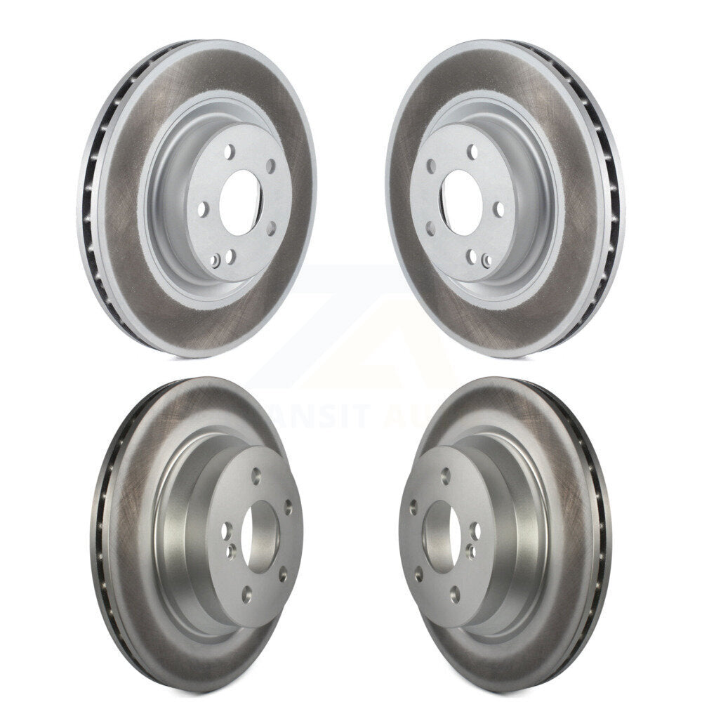 [Avant + Arrière] Kit de disque (revêtu) de frein pour Mercedes-Benz GLK350 CLS550 CLS500 GLK250 E550 KG-101049