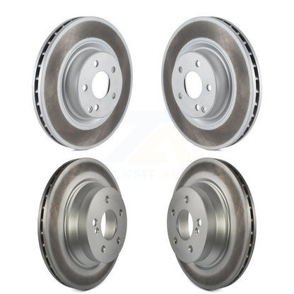 [Avant + Arrière] Kit de disque (revêtu) de frein pour Mercedes-Benz GLK350 CLS550 CLS500 GLK250 E550 KG-101049