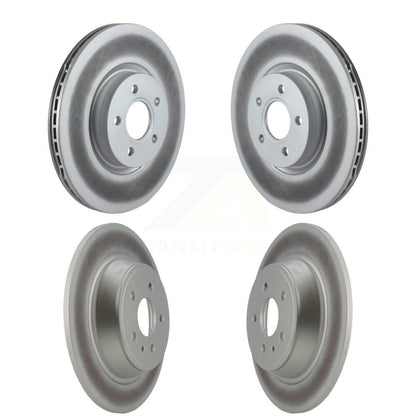 [Avant + Arrière] Kit de disque (revêtu) de frein pour Ford Escape Lincoln MKC KG-101052