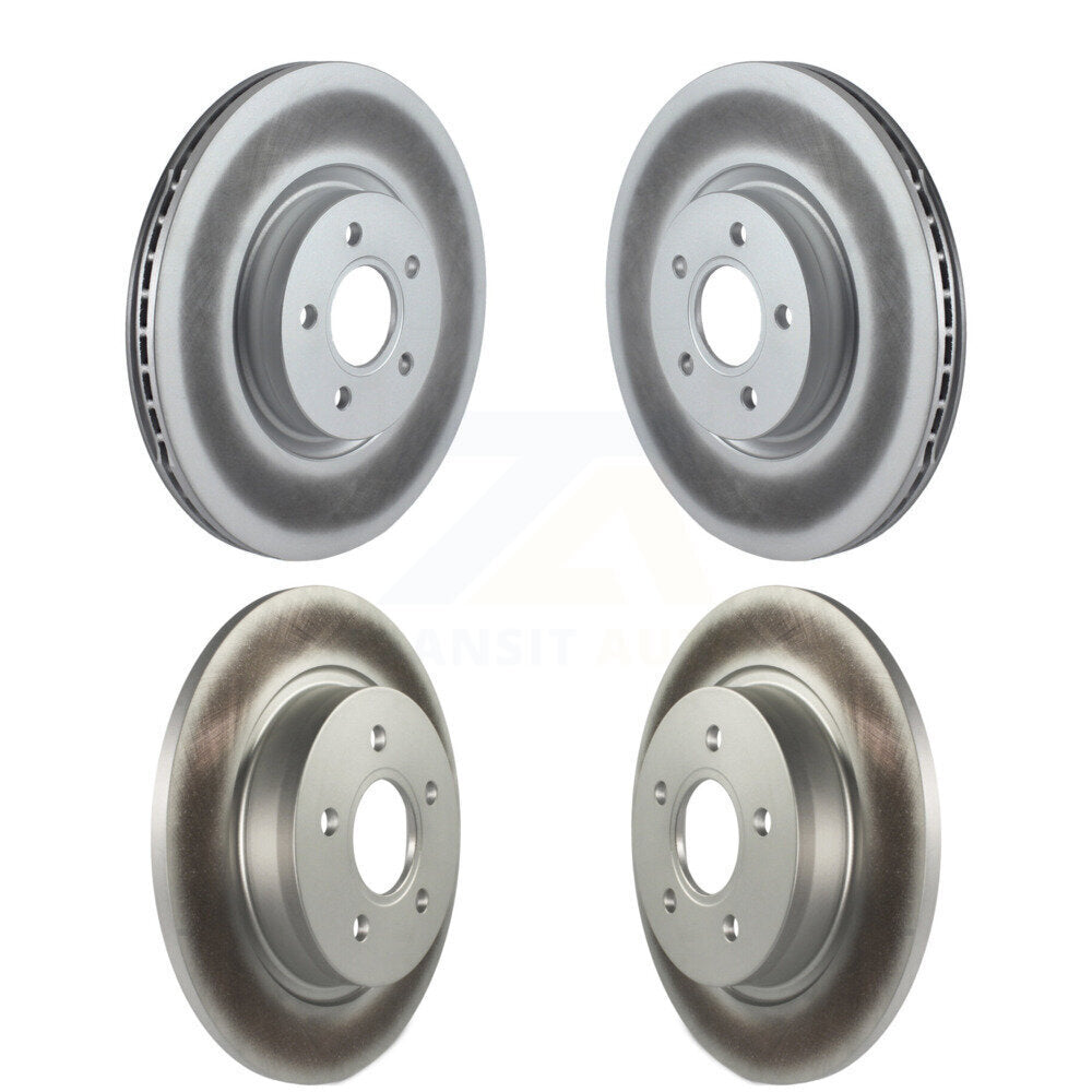 [Avant + Arrière] Kit de disque (revêtu) de frein pour Volvo S40 C70 V50 avec 320mm Diameter Rotor KG-101053