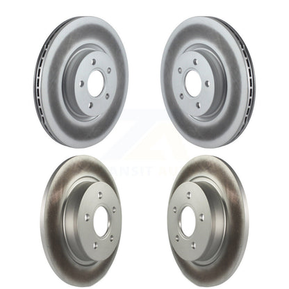 [Avant + Arrière] Kit de disque (revêtu) de frein pour Volvo S40 C70 V50 avec 320mm Diameter Rotor KG-101053