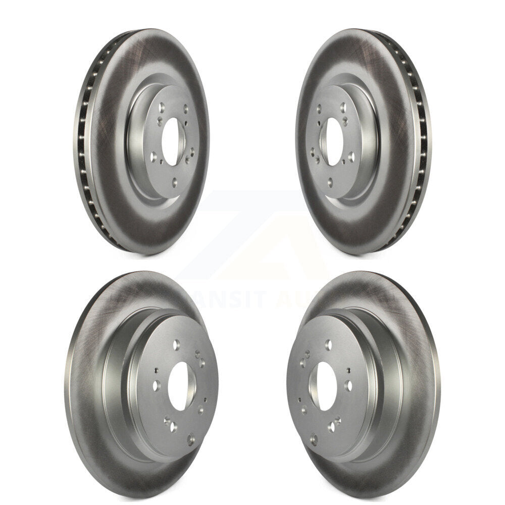 [Avant + Arrière] Kit de disque (revêtu) de frein pour Honda Pilot Acura MDX ZDX KG-101055