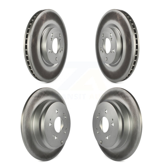 [Avant + Arrière] Kit de disque (revêtu) de frein pour Honda Pilot Acura MDX ZDX KG-101055