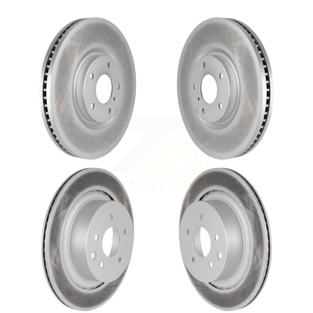 [Avant + Arrière] Kit de disque (revêtu) de frein pour INFINITI G37 G35 Q60 KG-101057
