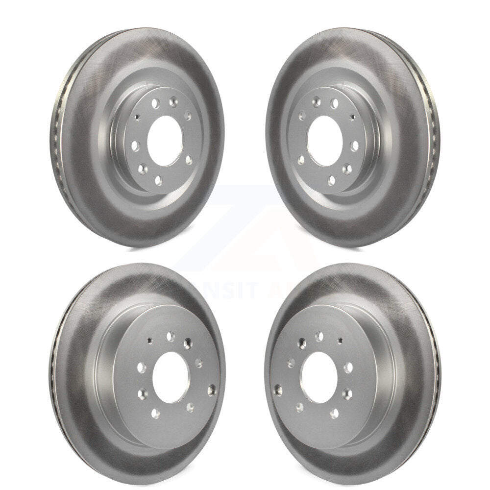 [Avant + Arrière] Kit de disque (revêtu) de frein pour 2007-2015 Mazda CX-9 KG-101059