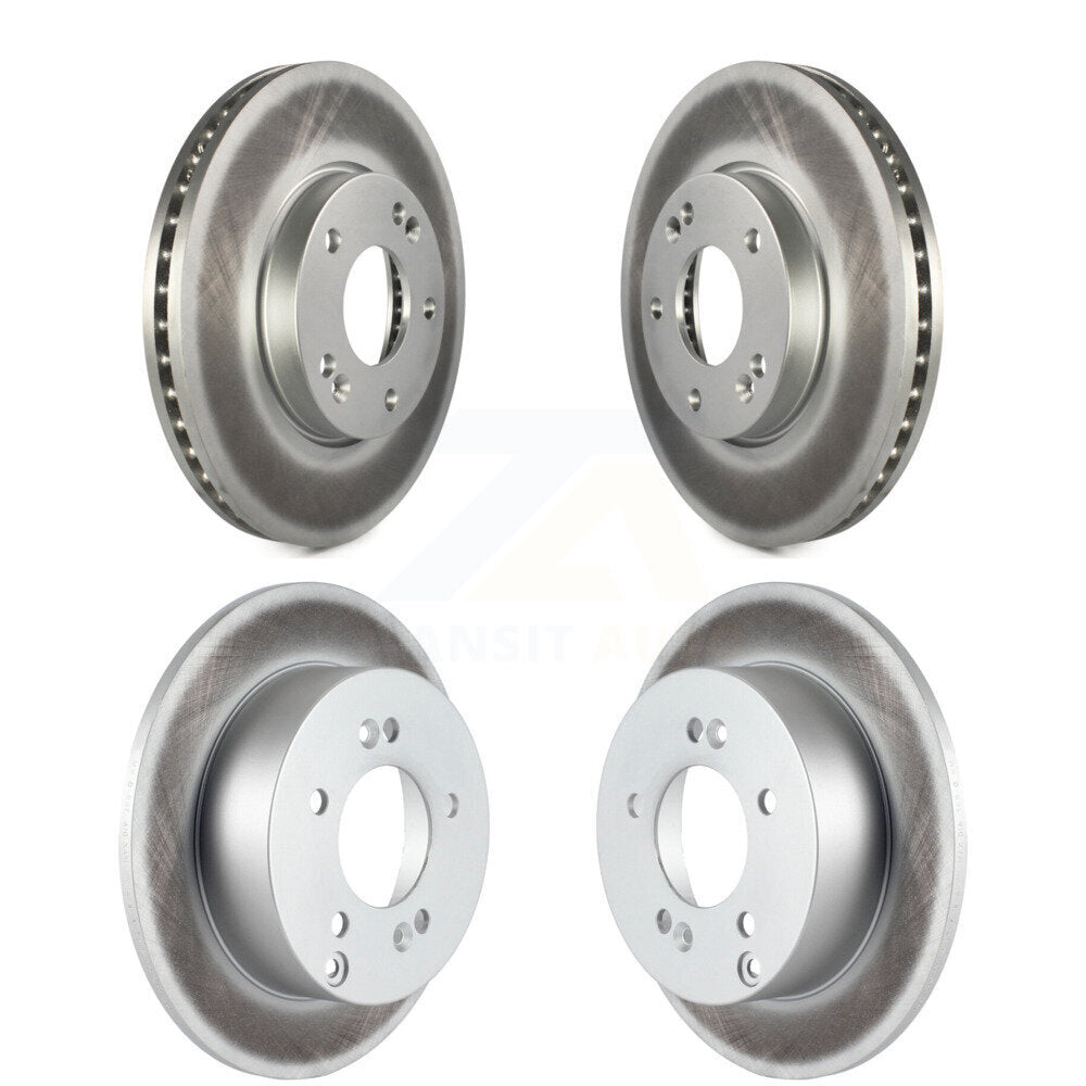 [Avant + Arrière] Kit de disque (revêtu) de frein pour 2007-2009 Kia Rondo KG-101065