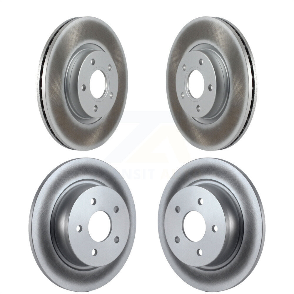 [Avant + Arrière] Kit de disque (revêtu) de frein pour Ford Escape C-Max KG-101066 par Genius