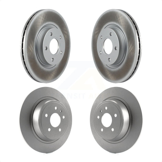 [Avant + Arrière] Kit de disque (revêtu) de frein pour Ford Escape KG-101067 par Genius