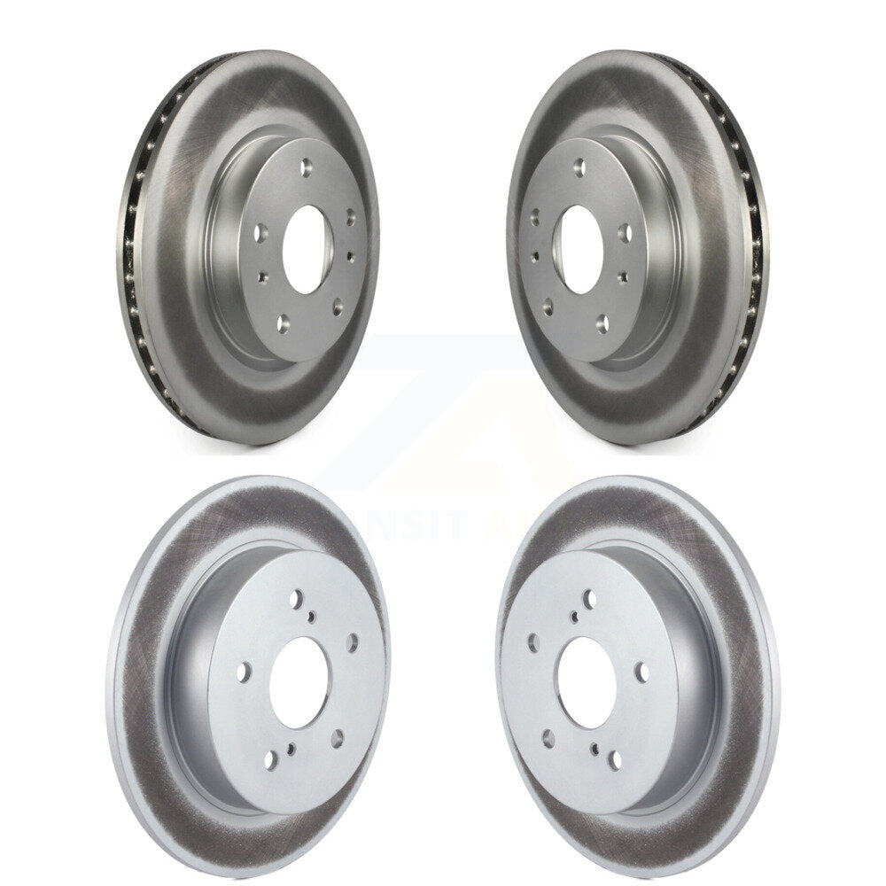[Avant + Arrière] Kit de disque (revêtu) de frein pour Suzuki SX4 Crossover KG-101074