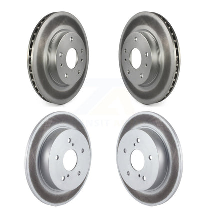 [Avant + Arrière] Kit de disque (revêtu) de frein pour Suzuki SX4 Crossover KG-101074