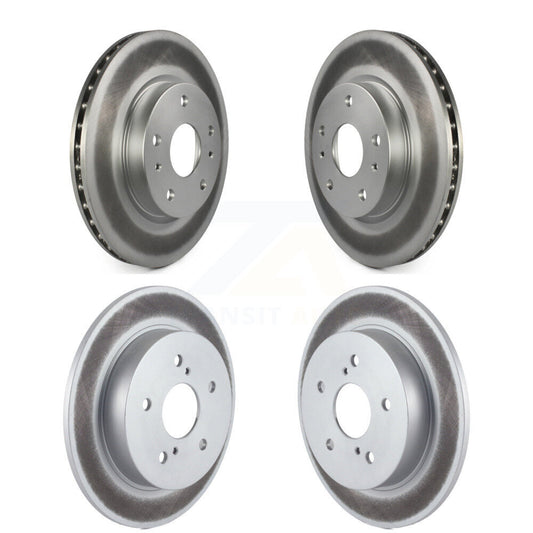 [Avant + Arrière] Kit de disque (revêtu) de frein pour Suzuki SX4 Crossover KG-101074