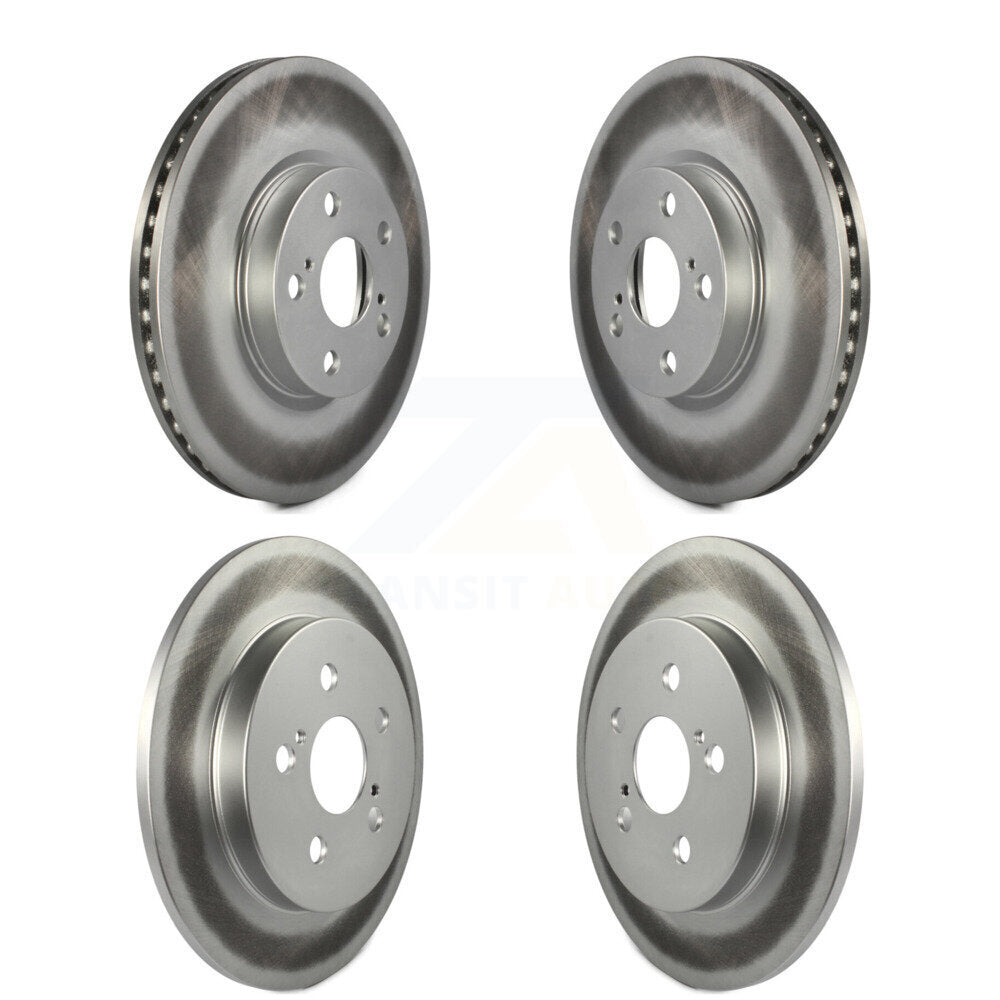 [Avant + Arrière] Kit de disque (revêtu) de frein pour Toyota Corolla Matrix Pontiac Vibe KG-101076