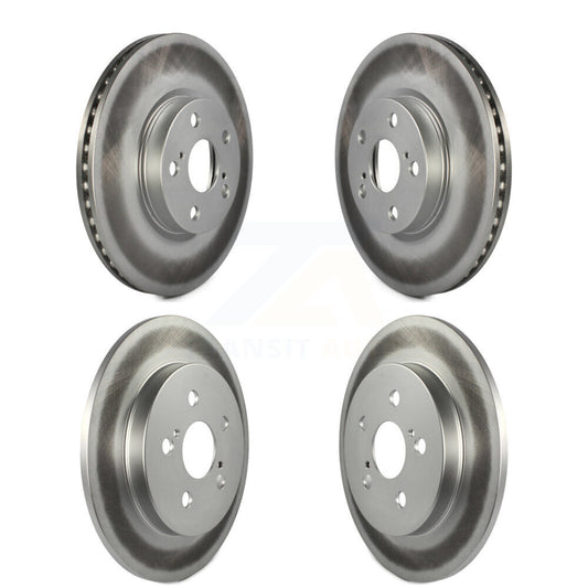 [Avant + Arrière] Kit de disque (revêtu) de frein pour Toyota Corolla Matrix Pontiac Vibe KG-101076