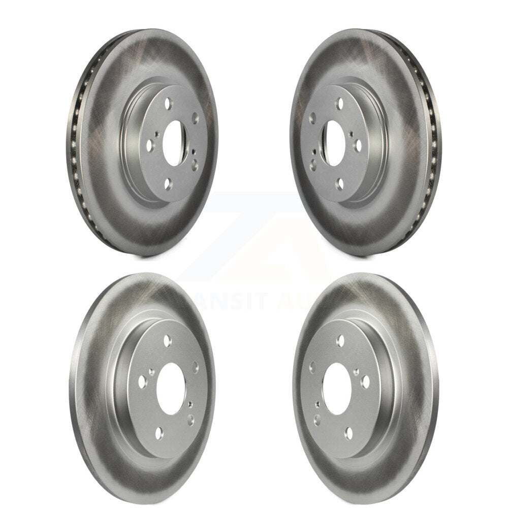 [Avant + Arrière] Kit de disque (revêtu) de frein pour 2014 Toyota Matrix avec 279mm Diameter Rotor KG-101077