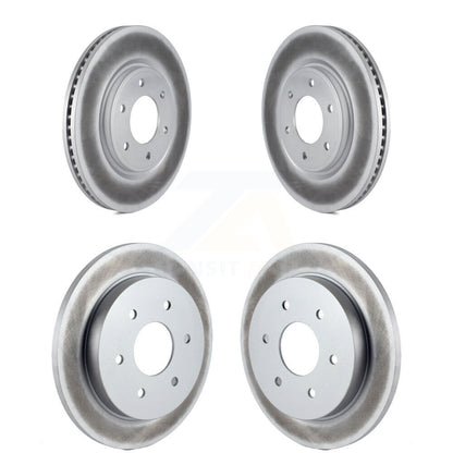 [Avant + Arrière] Kit de disque (revêtu) de frein pour Nissan Armada TITAN INFINITI QX56 KG-101078