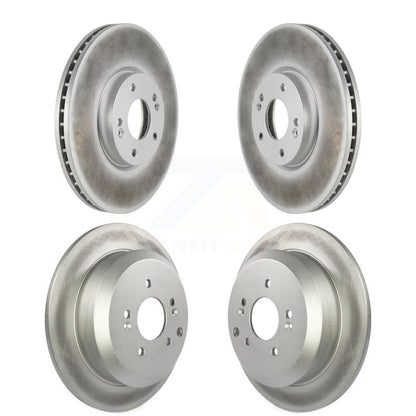 [Avant + Arrière] Kit de disque (revêtu) de frein pour 2007-2012 Hyundai Veracruz KG-101080